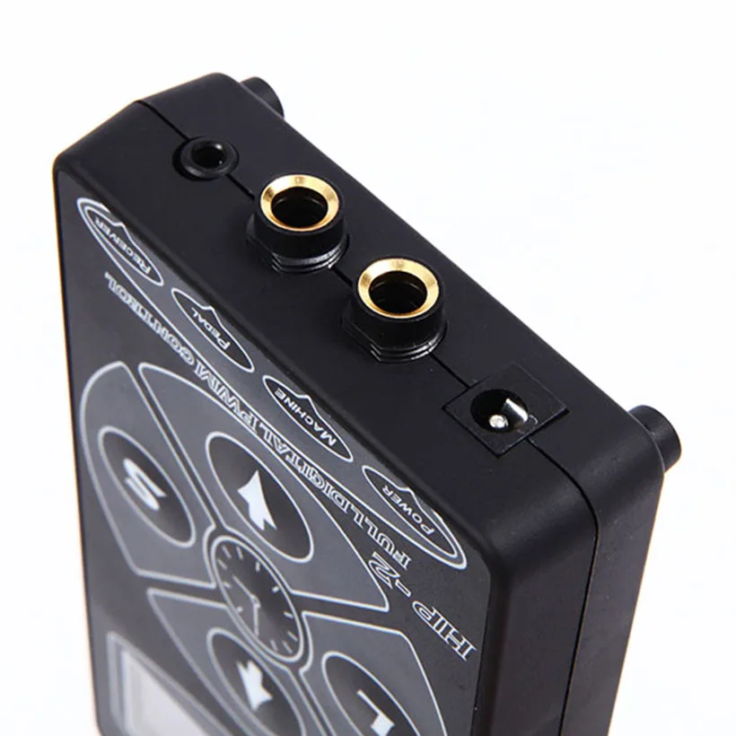 Черный Hurricane HP-2 LCD тату источник питания Двойной Профессиональный цифровой