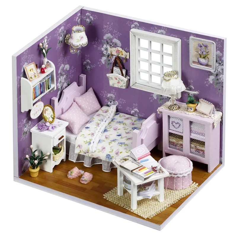 Игрушки ручной работы сделай сам для маленьких комнат Сборная модель креативный