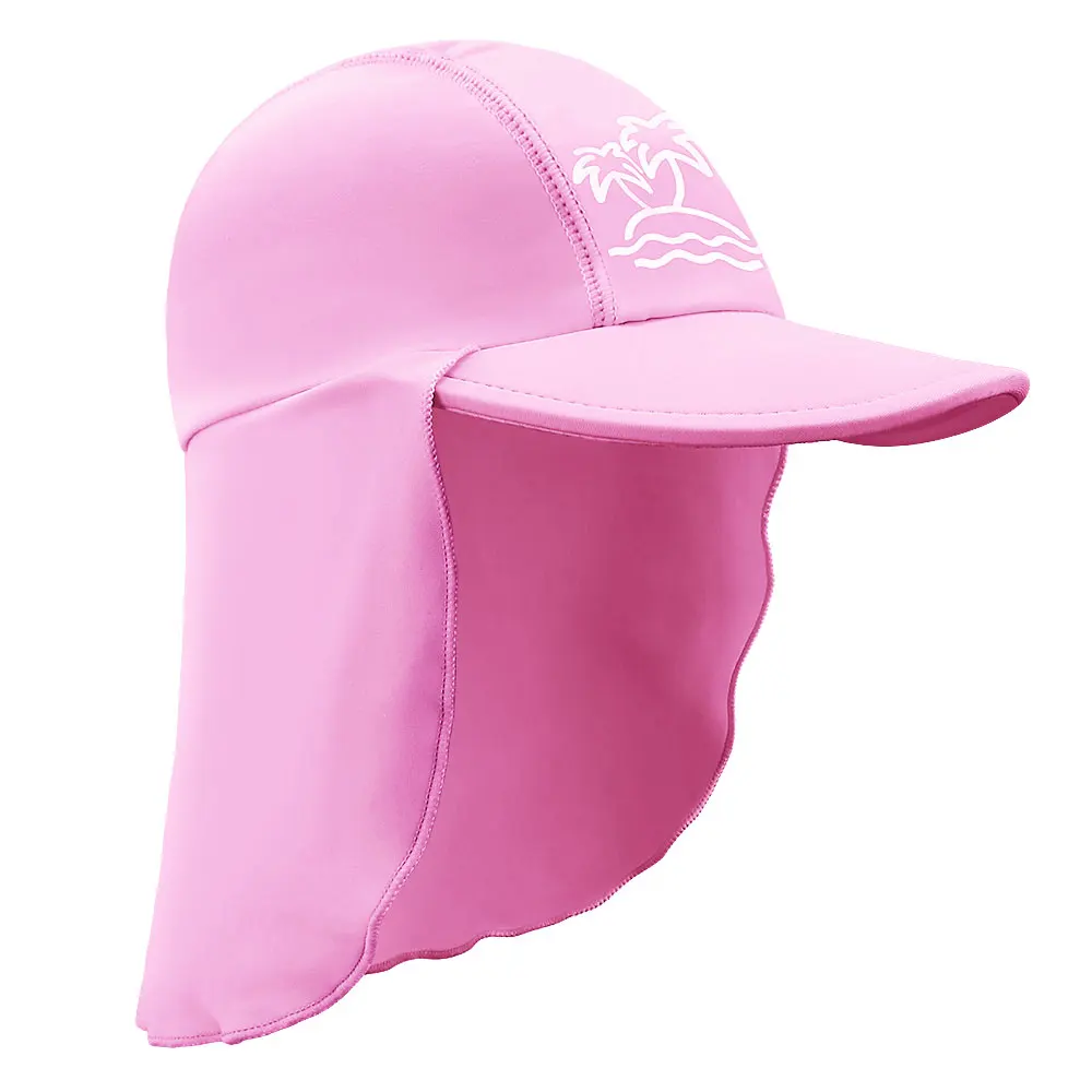 BAOHULU однотонная детская шапочка для плавания, детская шляпа от солнца, пляжные солнцезащитные шапки для девочек и мальчиков, летняя Детская уличная Кепка