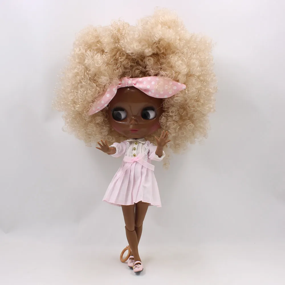 Супер черный оттенок кожи ICY DBS Blyth самое темное тело для суставов 1/6 30 см bjd dolls280QE337