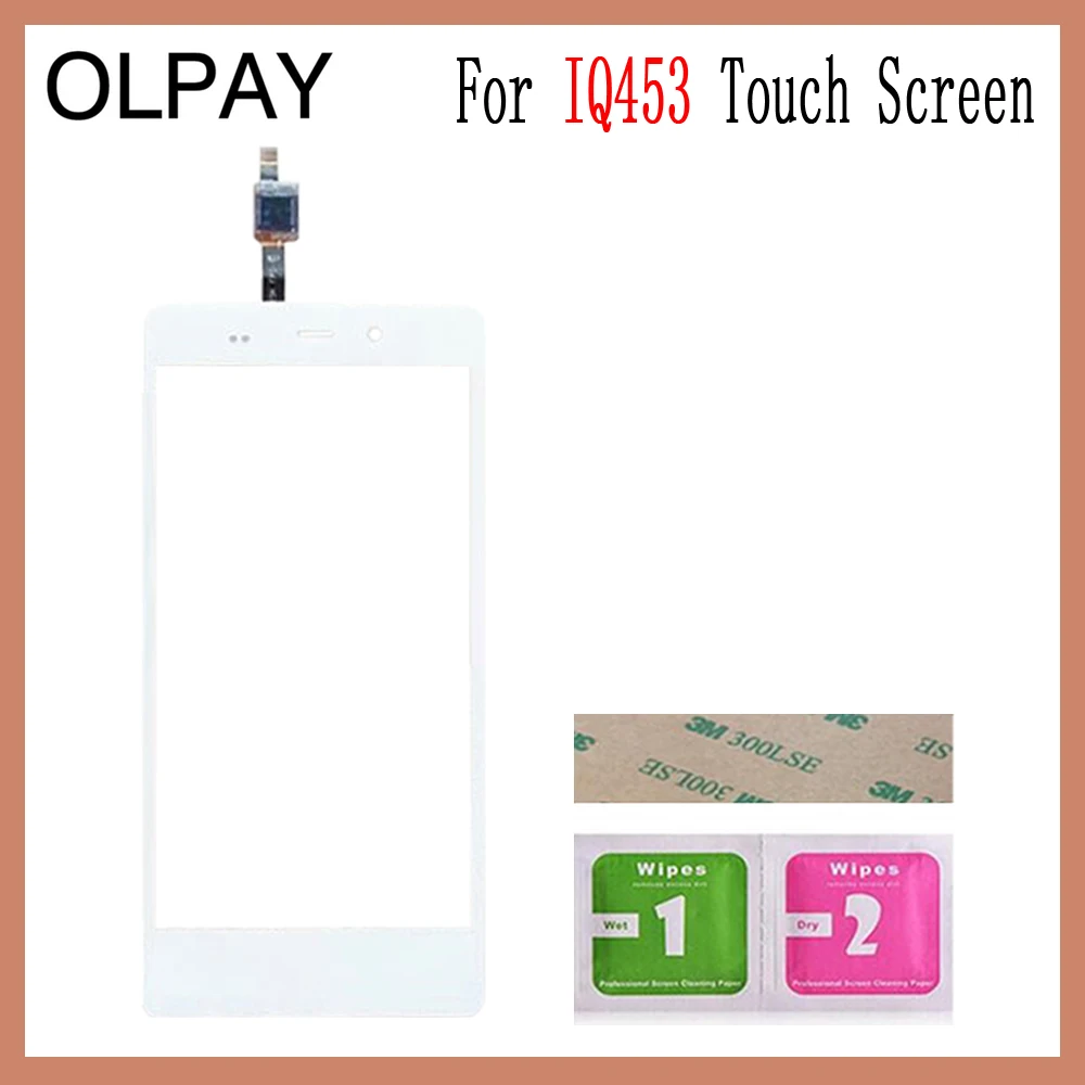 5 0 ''для Fly IQ453 сенсорный экран дигитайзер панель запасные части Переднее