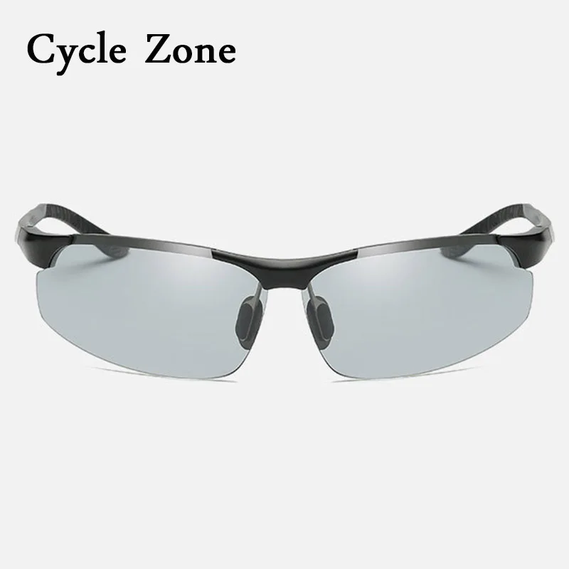 Фотохромные солнцезащитные очки для бега Cycle Zone 2022 из алюминиево-магниевого
