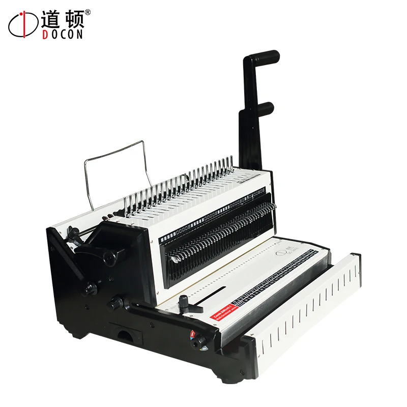Двойная машина для обвязки электрическая книг проволоки книг|wire binding machine|books