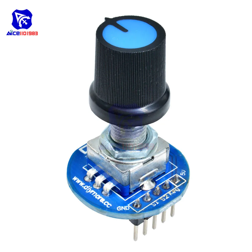 Поворотный модуль кодировщика 5V кирпич разработка датчика круглый аудио вращающийся Потенциометр ручка крышки для Arduino