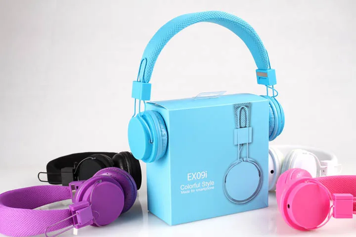 Быстрая Доставка 3.5 мм Складной Игровые Наушники Гарнитура с Микрофоном для mp3