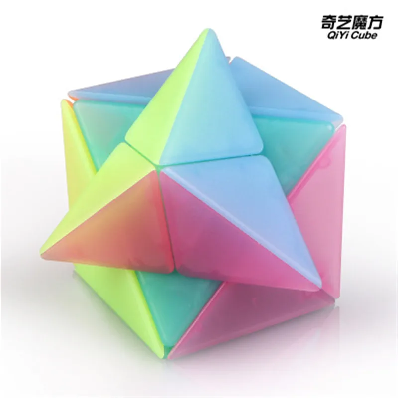 Qiyi MoFangGe Jelly X shape волшебный куб 2x2x2 антистресс профессиональная скоростная