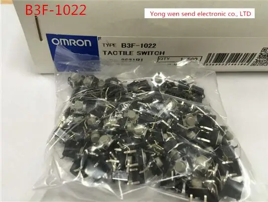 Новый OMRON B3F-1022 B3F1022 1.47N микро свет сенсорный переключатель кнопка DIP4 Бесплатная