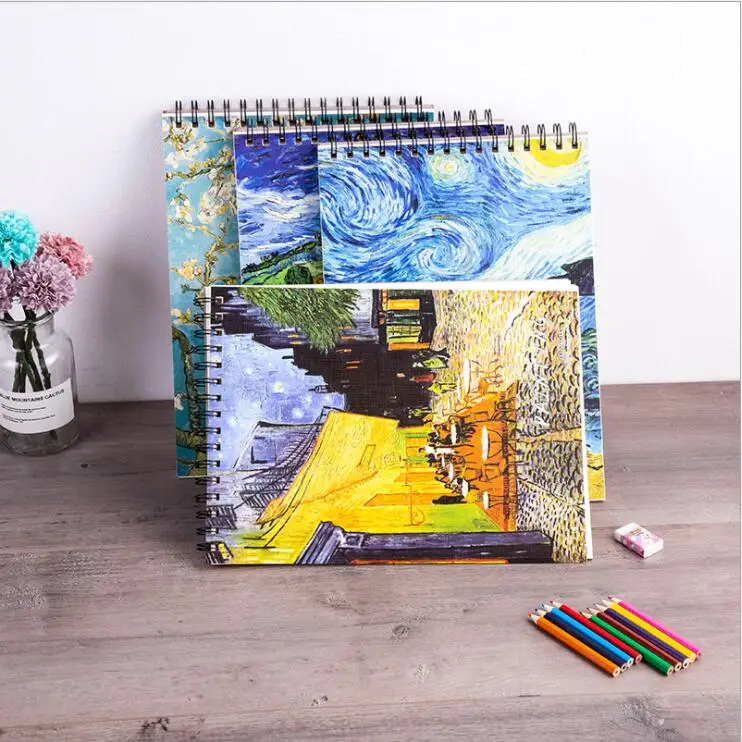 1 шт. рулон А4 ручной работы пустой блокнот Граффити каракули Рисование арт bPainting