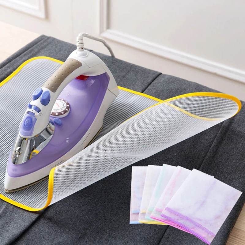 1pc Accessories Ironing Cloth Guard Board Cover Protective Press mesh cloth forProtect Delicate Garment Clothes Home | Дом и сад
