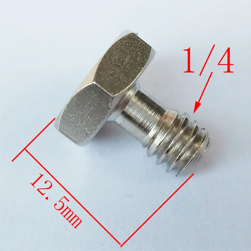 10/50/100pcs 1/4 Connecting Screw For Camera Tripod Monopod Quick Release Plate Baseplate Rig | Электроника