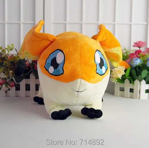 Patamon Плюшевые игрушки Аниме дигимон Приключения Takaishi Takeru pet patamon 35 см Высокое