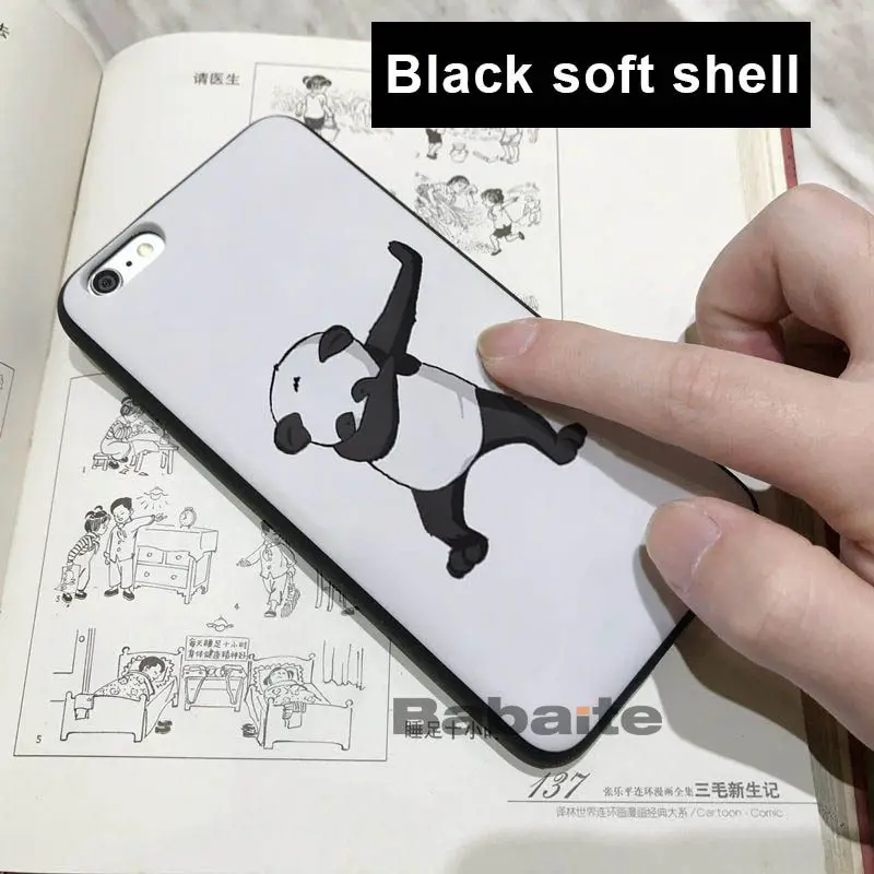 Чехол для телефона Babaite Panda Dab on the EM Queen чехол Apple iPhone 8 7 6 6S Plus X XS MAX 5 5S SE XR | Мобильные