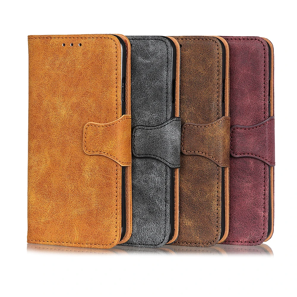 

Vintage Tattoo Leather Wallet PU Leather Phone Case For Xiaomi Redmi K20 Pro 5A 6A 7A Redmi 5 6 7 Note 5 6Pro 5 7