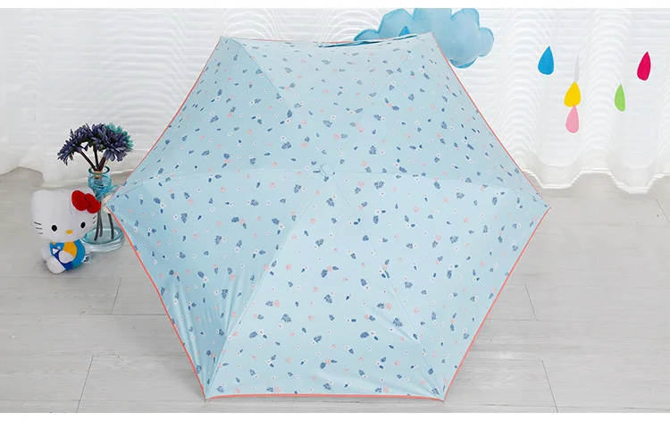 Kocotree Parapluie, Женский Зонт от дождя, для женщин и мужчин, зонт с мини-карманами, маленький складной зонт для детей, мужской зонт от солнца и дождя
