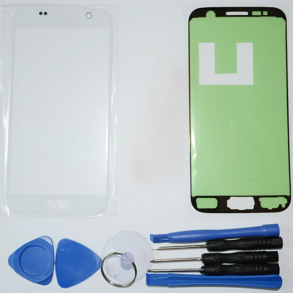 Для samsung Galaxy S7 G930 Touch Экран планшета спереди солнечные фильтры + клей инструменты