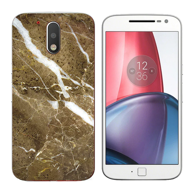 Cover for Motorola Moto G4/G4 Plus Case Back Silicon TPU Const Printing Phone Coque |