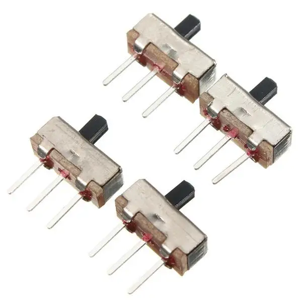 

20pcs SS12D00G3 2 Position SPDT 1P2T 3 Pin PCB Panel Mini Vertical Slide Switch COD