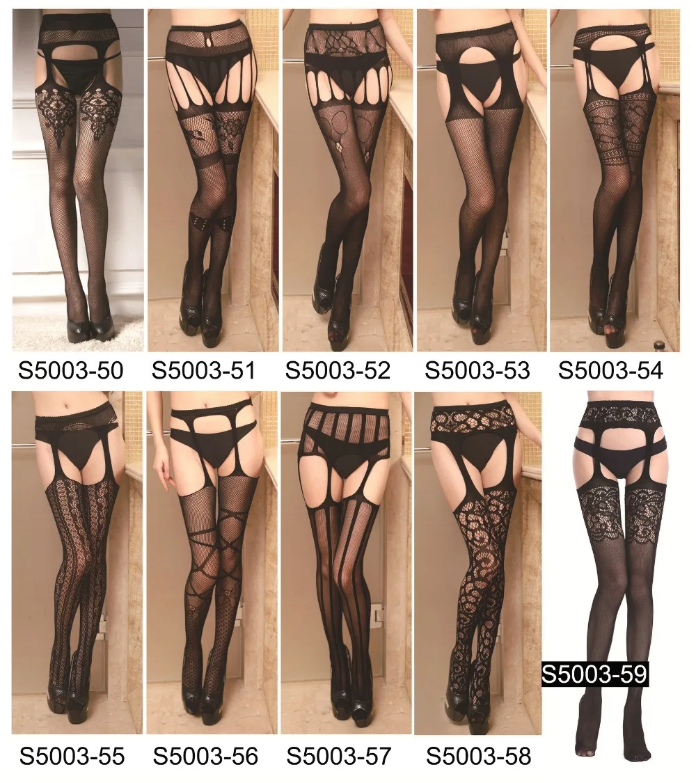 Women Sexy Transparent Slim Fishnet Pantyhose Club Party Net Holes Black Tights Thigh High Stockings Small/Middle/Big Mesh