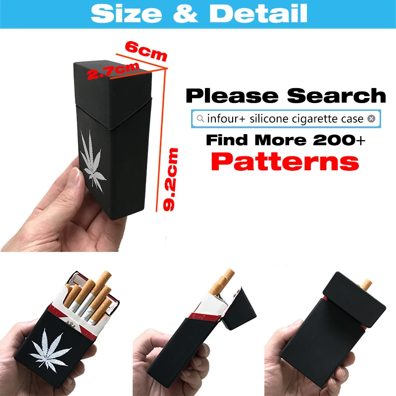 [Супер герой] девушка силиконовые портсигар силикона коробка леди 20 женские