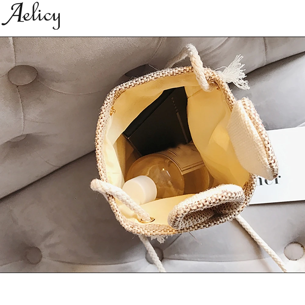 Aelicy 2019 модная сумка-ведро с бантом сумки на плечо женские сумки-мессенджеры