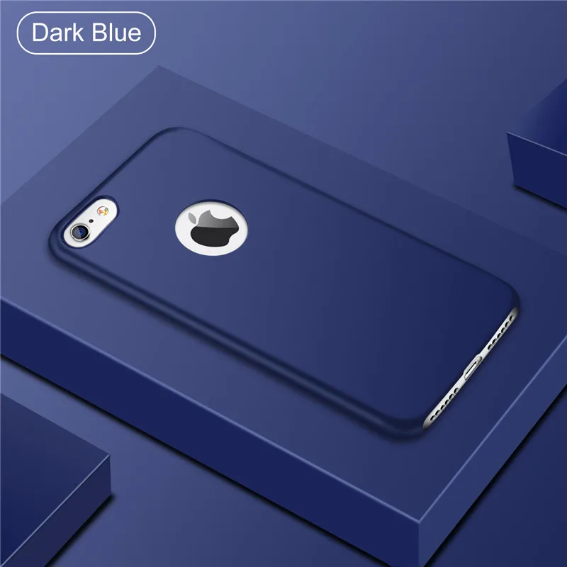 T6 Чехол для телефона Ottwn для iPhone 7, 6, 6s Plus, 5, 5S, SE, Ультратонкий матовый Жесткий Чехол для задней панели из поликарбоната для iPhone X, XS, XR, XS MAX - Цвет: T6