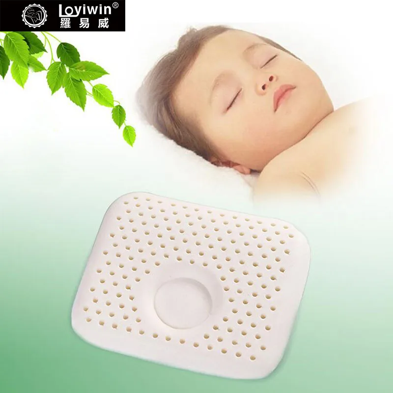 Loyiwin 30*25*5 см детские Латексные Подушки Бархатистой Подушка 3-10 Лет Детский Сад