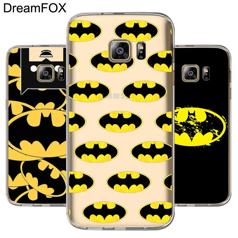 DREAMFOX M061 Бэтмен Джокер комиксы Мягкий ТПУ силиконовый чехол для Samsung Galaxy S5 S6 S7 S8 S9 S10