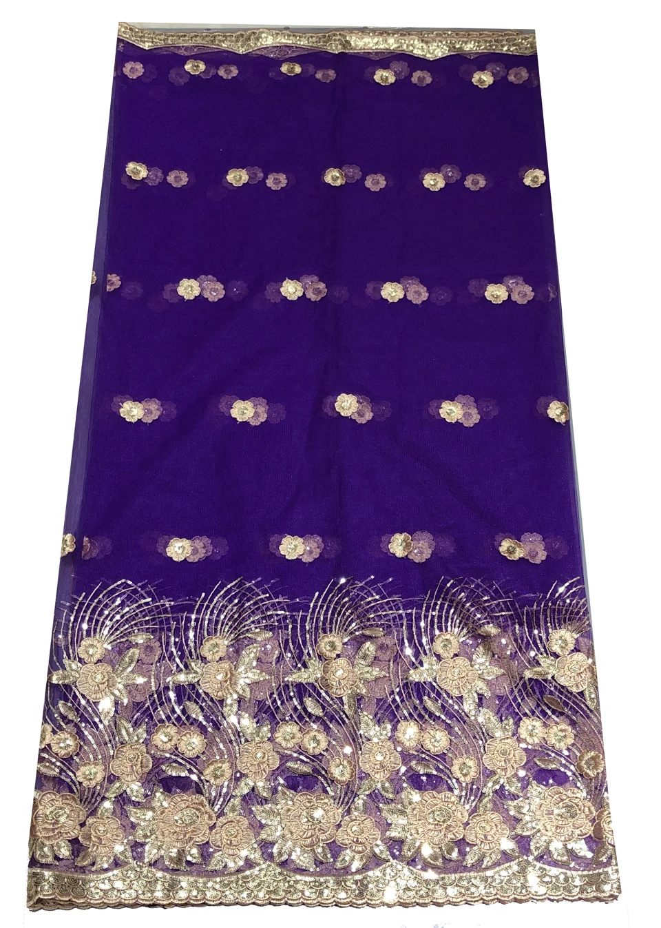 Франция Нигерия блестящая кружевная ткань 2019 высокого качества африканский