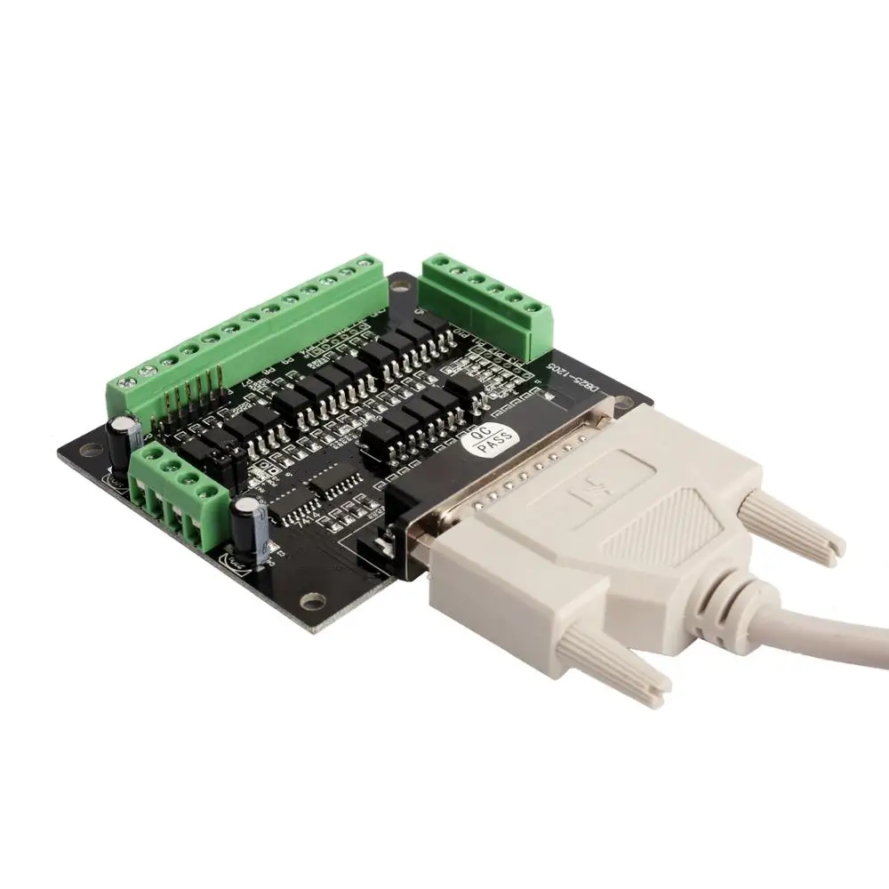 EU Free shipping 1PC Stepper Motor Breakout Board 6 Axis Interface DB25 use mach3 Adapter CNC | Обустройство дома