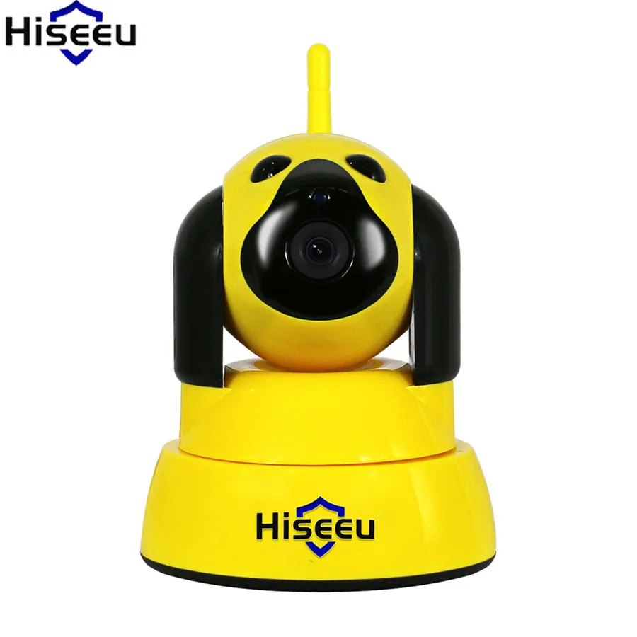 Hiseeu Smart Dog Wifi Camera Home Security IP Mini Endoscope 720P Night Vision Surveillance CCTV Dropshipping | Безопасность и