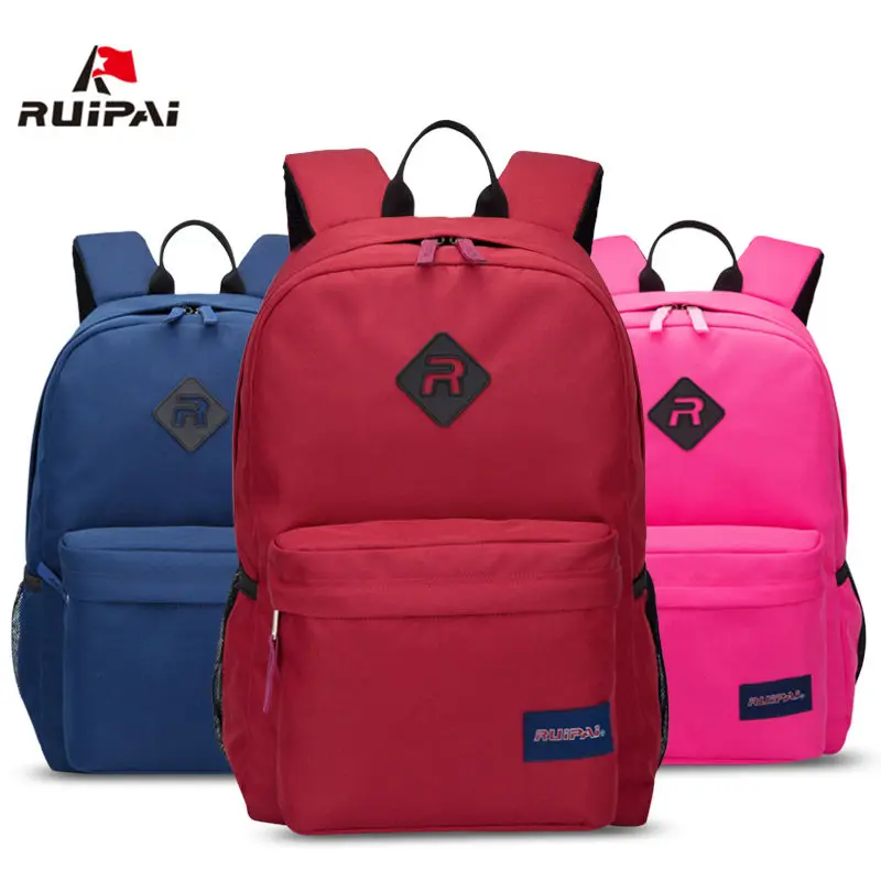 Брендовые Нейлоновые женские школьные ранцы RUIPAI Водонепроницаемые рюкзаки для