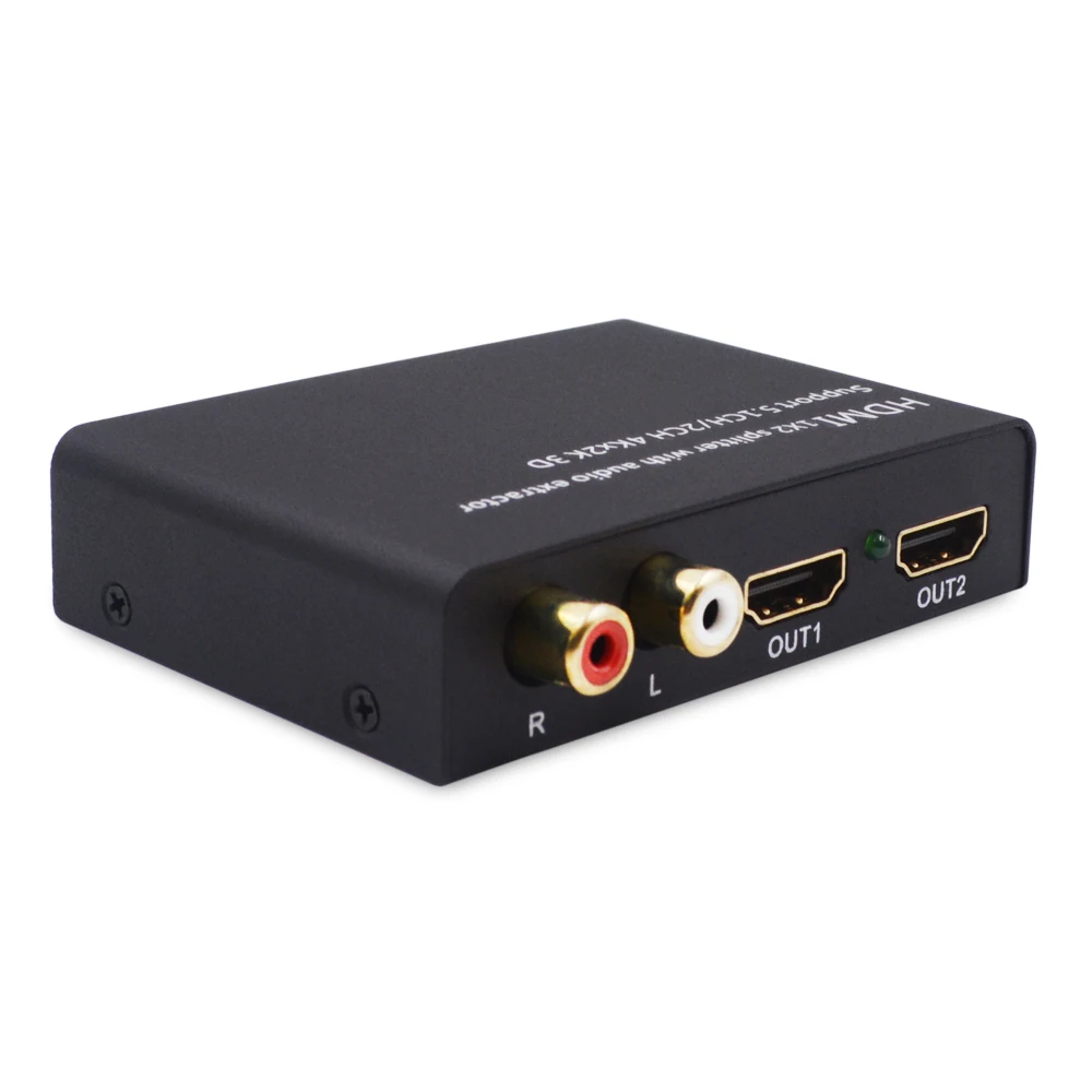 HDMI 1x2 сплиттер с аудио экстрактором конвертер для XBOX PS3 PS4 Smart HD сплиттер|Кабели HDMI|