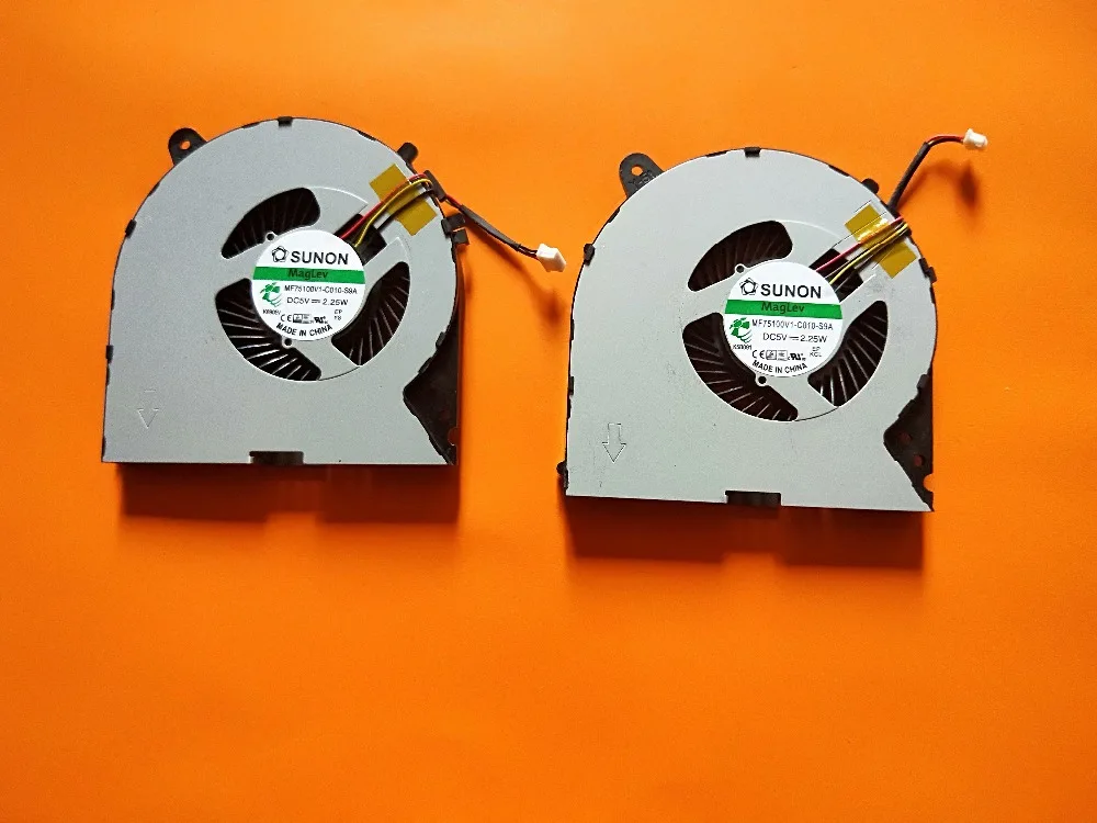 Новинка для Lenovo IdeaPad Y700 15ISK вентиляторы охлаждения MF75100V1 C010 S9A 1 пара|cooling fan|ideapad