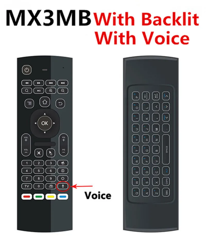 T3 MX3 Fly Air mouse беспроводная мини клавиатура с микрофоном пульт дистанционного управления T3M для Android tv Box медиаплеер русская клавиатура опция