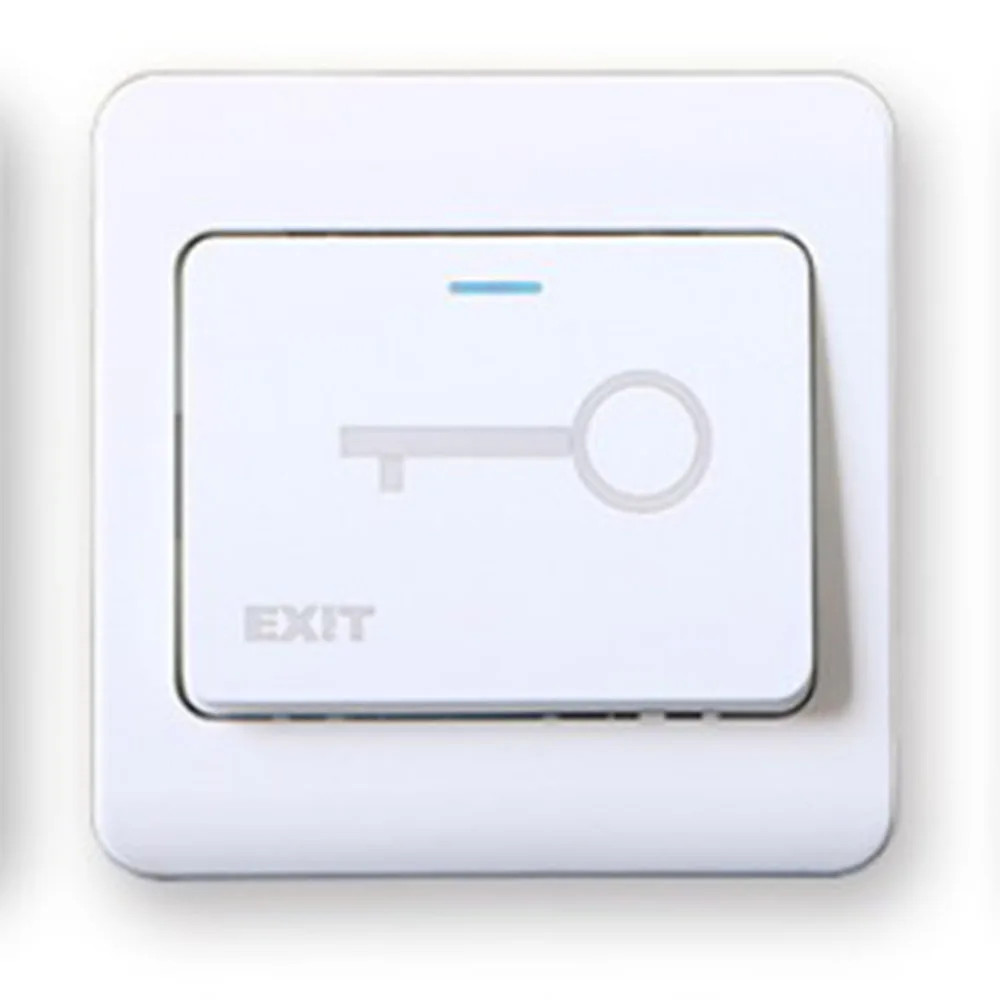 Кнопка выхода двери отпустите кнопочный переключатель для системы контроля