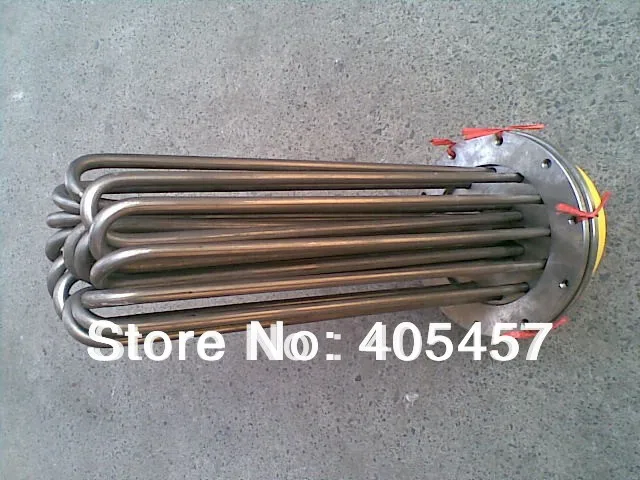 Нагревательный элемент для обжига масла фланцевая электрическая тепловая труба