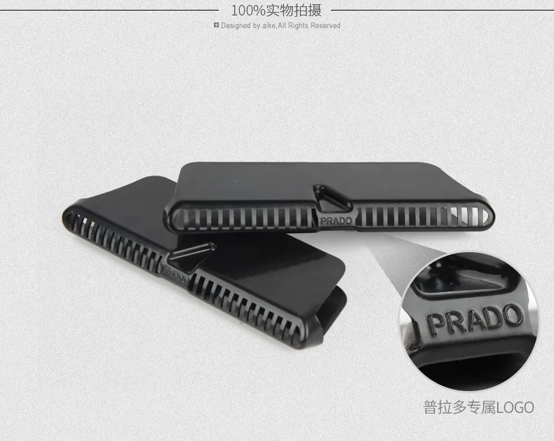 2Pcs For Toyota land cruiser prado 2010-17 Car Seat AC Heater Air Conditioner Duct Grille Vent Outlet Cover Protective Stickers |