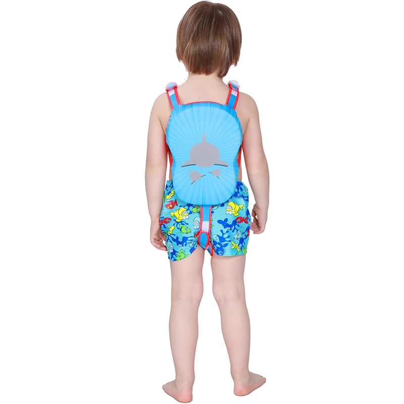 Erapinky Blue Shark Swim Trainer дети спасательный жилет детский плавающий из вспененного