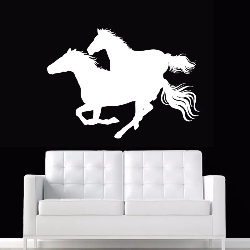 Стикер на стену лошадь El caballo наклейки виниловые декоративная наклейка для