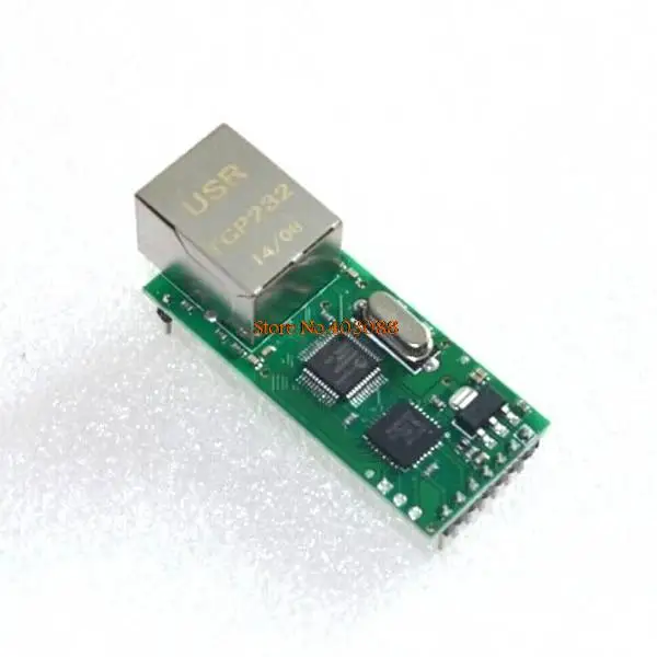 Серверный модуль с последовательным портом Ethernet-сеть к RS232 TCPIP RJ45 TTL Seckill ENC28J60 |