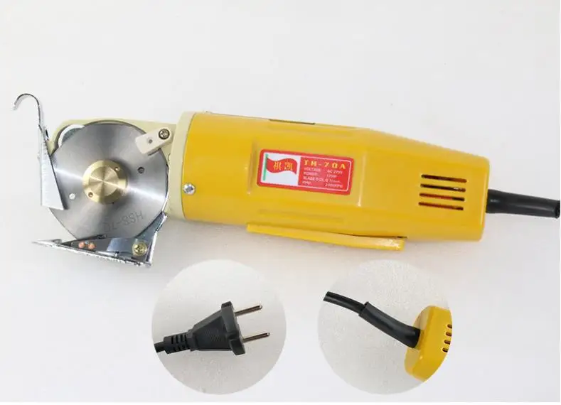 Electric Cloth Knife  220V 170W Fabric Cutting Tools Leather Cloth Electric Cutter Machine Kit Blade Power Tools Cutting Saws