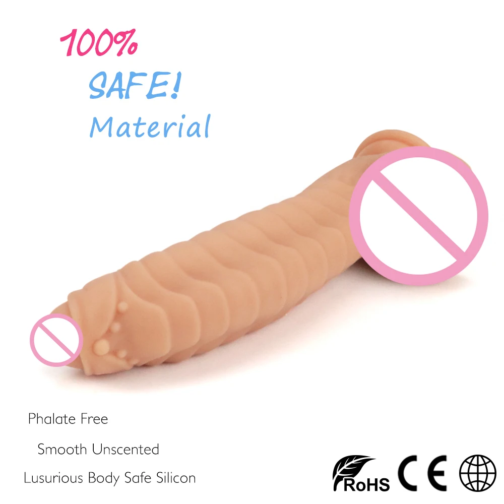 Реалистичный фаллоимитатор на присоске искусственный пенис член интимные
