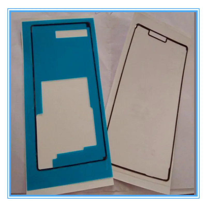 2 шт./компл. новые наклейки на переднюю и заднюю панель для Sony Xperia Z3 D6643 D6653 |