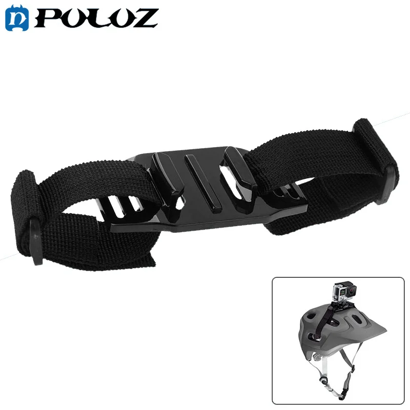 

PULUZ Vented Adjustable Helmet Strap Head Belt Mount Go Pro Mount Holder Adapter for GoPro HERO5 HERO4 Session HERO 5 4 3+3 2 1