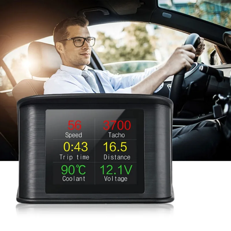 Hud GPS OBD компьютерный автомобильный проектор цифровой измеритель скорости