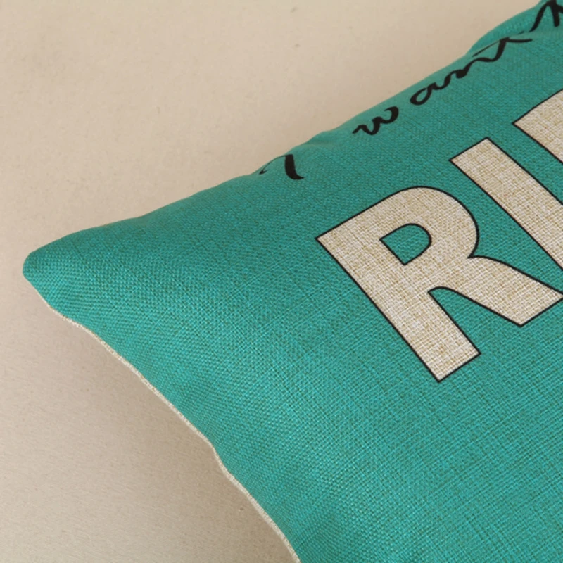 Ездить Декоративные диванные подушки без вставки печати велосипед almofadas