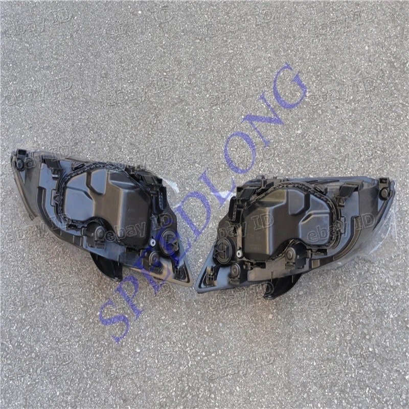 1 пара черных головных фар фары LH + RH для Ford Focus 2005-2007 | Автомобили и мотоциклы