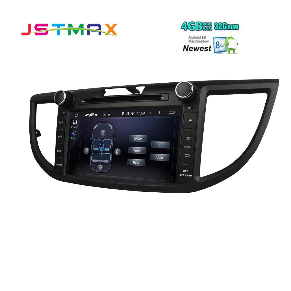 8 &quot1Din 4 GRAM 32G Android 0 для Honda CRV 2012 dvd плеер автомобиля Восьмиядерный gps навигации Руль