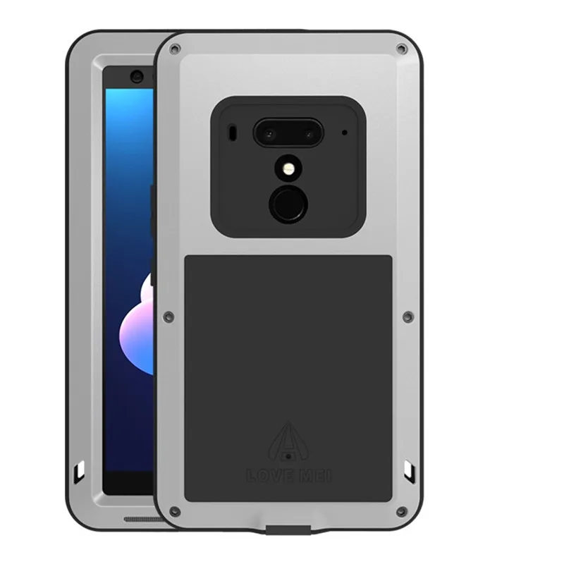 LOVE MEI Metal Case Cover Powerful Aluminum Armor Shockproof Coque Life Waterproof Phone For HTC U12 Plus U12+ Capa Funda | Мобильные