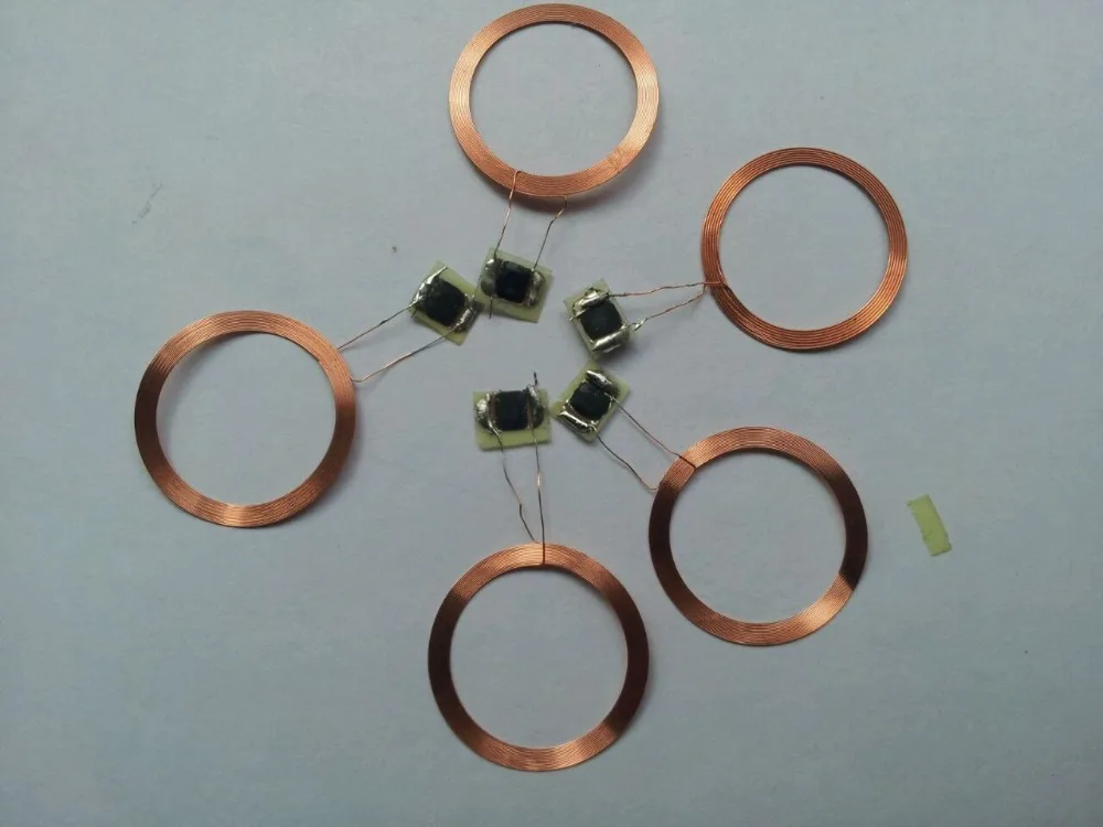 ISO15693 ISO 15693 Code2 SLI чип COB и антенна RFID IC катушка антенны 100 шт./лот диаметр 18 мм|RFID